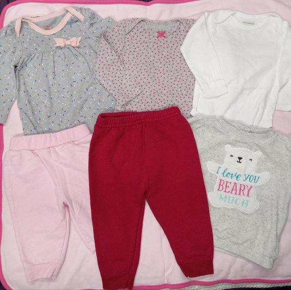 Garanimals Other - Baby Girl 6pc Bundle 3-6
